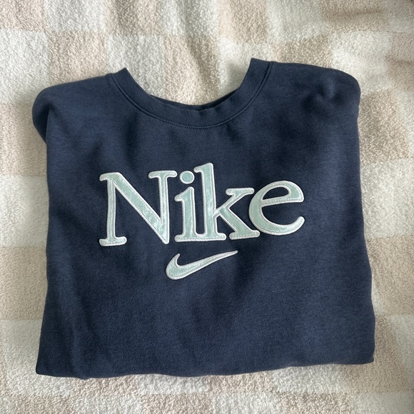Nike Tops - Nike Navy Blue Sweatshirt